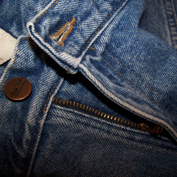 L.L. BEAN DOUBLE L CLASSIC FIT BLUE JEANS S3144 - Picture 6 of 8